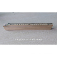 2 Meter 10 Folds German or Swedish Type Birch Wooden Folding Ruler